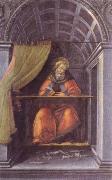 Sandro Botticelli st.augustine in the cell china oil painting reproduction